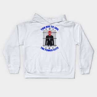 Too Big To Jail - Gift For Banker Kids Hoodie